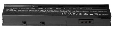 Аккумулятор для ноутбука Acer TravelMate 2420, 3240, 3280, 3302, 3304, 5540, Aspire 5560, 5540, 5541, Ferrari 1100, TM07B71