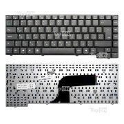 Клавиатура для ноутбука Asus A4, A7, F5R Series. Г-образный Enter. Черная, без рамки