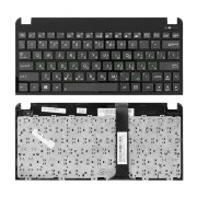 Клавиатура для ноутбука Asus EEE PC 1011, 1015, 1016P Series. Плоский Enter. Черная, с Topcase