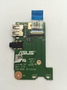 Плата X453MA_IO REV 2.O с разъемами USB, Audio для Asus