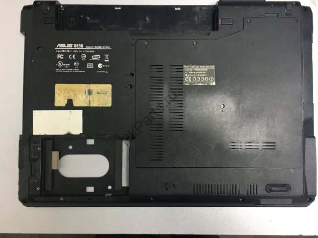 Нижняя часть корпуса для ноутбука Asus x55s
