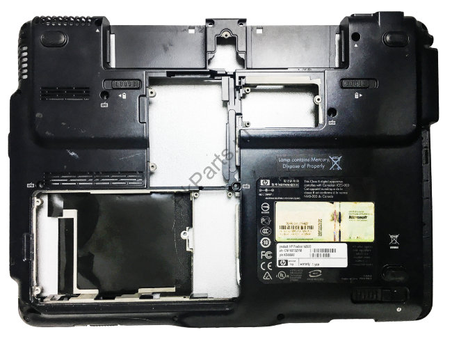 466437-001 Нижняя часть корпуса для ноутбука HP TX2000/TX2500
