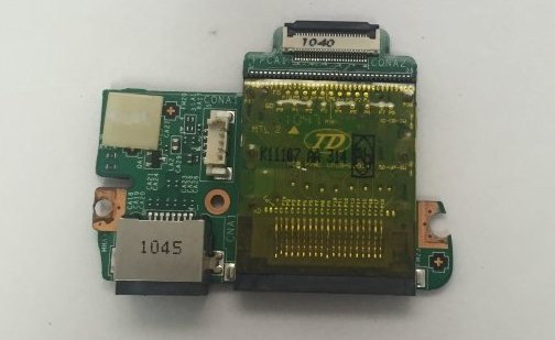 Плата Card reader для нетбука MSI MS-1245A К11107 б/у