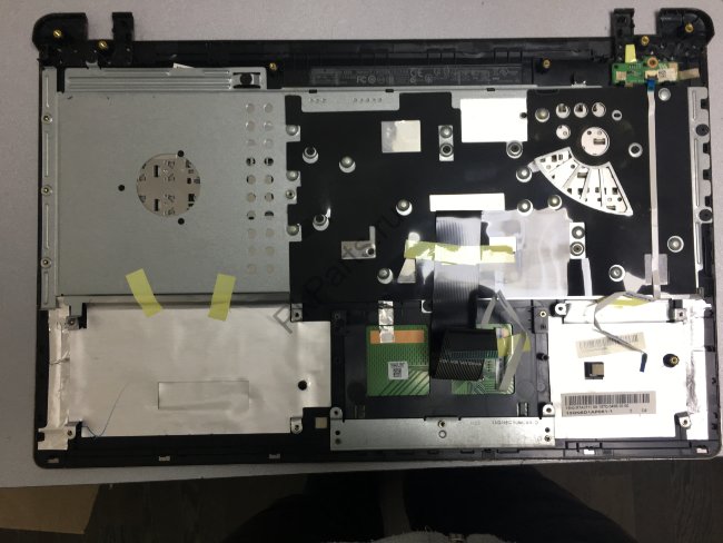 Палмрест, верхняя часть ноутбука Asus K55V 13GN8D1AP051 В СБОРЕ С КЛАВИАТУРОЙ