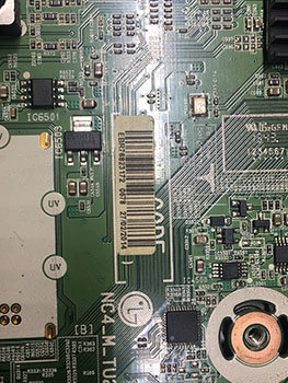 Материнская плата для телевизора LG EBR76823172