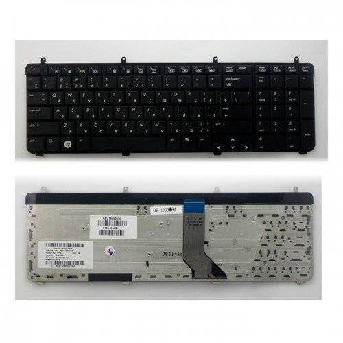 Клавиатура для ноутбука HP dv7-2000 чёрная