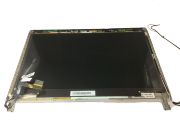Матрица (крышка в сборе без рамки) Asus U36 серебро