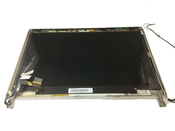Матрица (крышка в сборе без рамки) Asus U36 серебро
