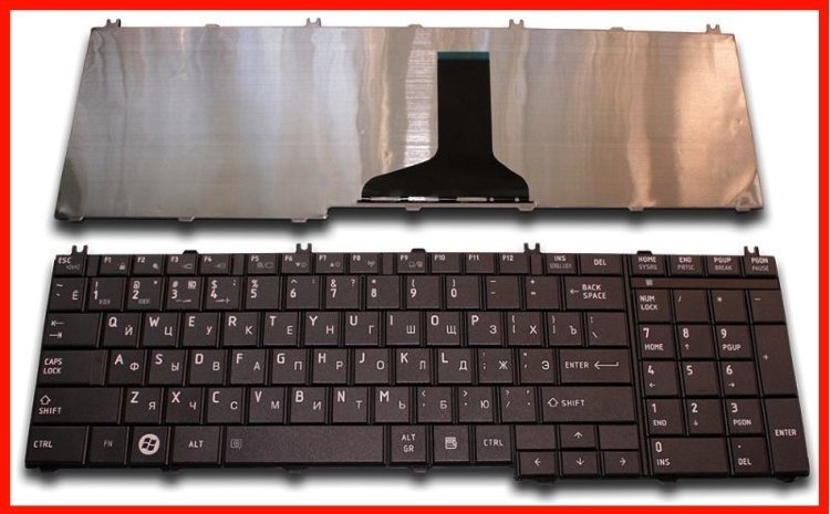 Клавиатура для ноутбука Toshiba Satellite C650