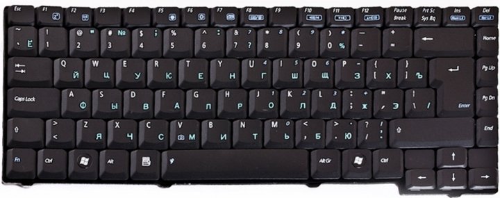 Клавиатура для ноутбука Asus Z8 чёрная