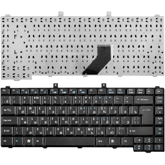 Клавиатура для ноутбука ACER Aspire 3100 3650 черная ( PK130080180 )