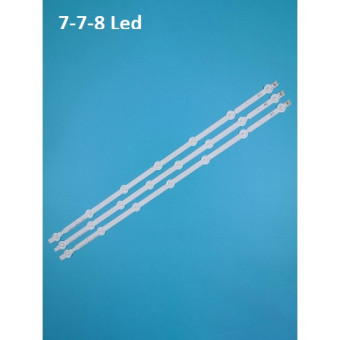 AGF78180101 / 6916L-1204A / 6916L-1205A 7/8/7LED Подсветка для телевизоров LG 32LA, 32LN