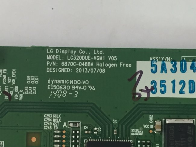 6870C-0488A LC320DUE-VGM1 б/у