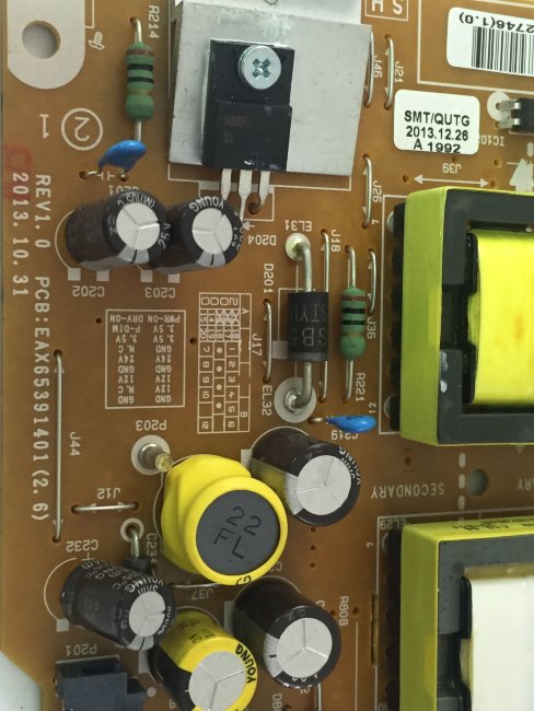 Блок питания EAX65391401 2.6 для телевизора LG