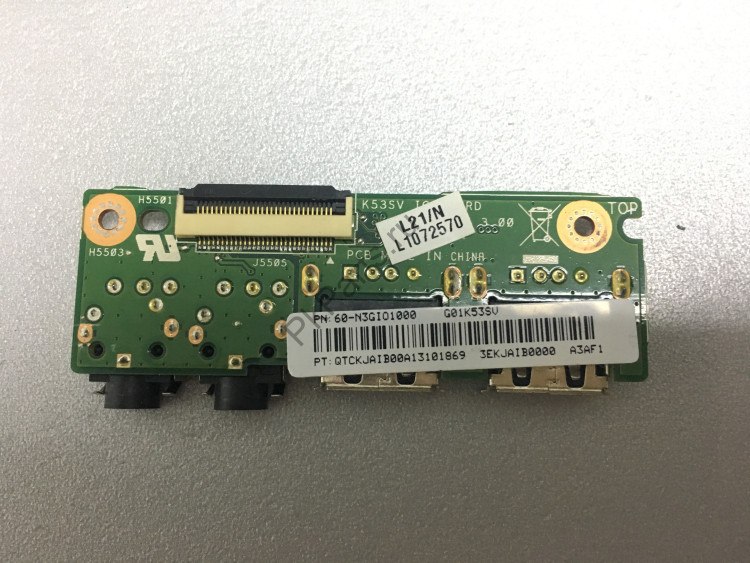 K53SD IO BOARD USB плата расширения для ноутбука Asus K53SV