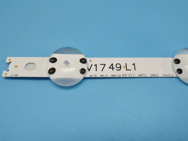 6916L-2862A / 6916L-2863A / V17 49 ART3 Комплект подсветки для телевизоров LG 49UJ, 49LJ, 49LV