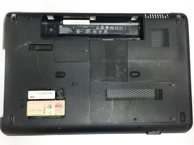 Нижняя часть корпуса, поддон ноутбука HP Presario CQ60, 496825-001
