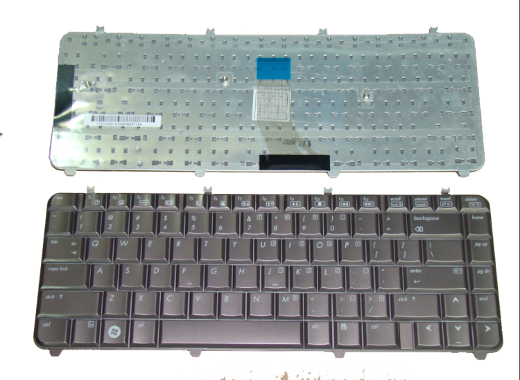 Клавиатура бронзовая глянцевая HP dv5-1000