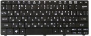 Клавиатура для ноутбука Acer Aspire One 521, 522, 532, D257, D270 Чёрная без рамки