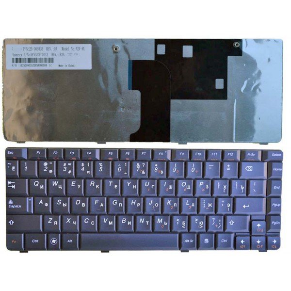 Клавиатура для ноутбука Lenovo IdeaPad U450 чёрная